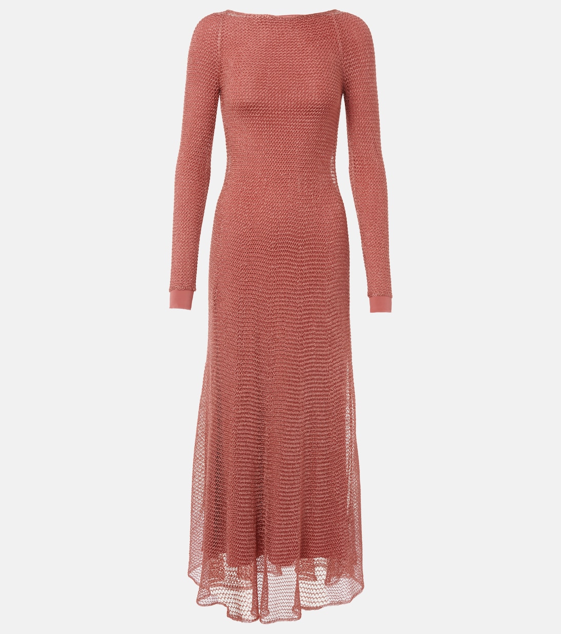 Abito lungo semitrasparente | Alaïa