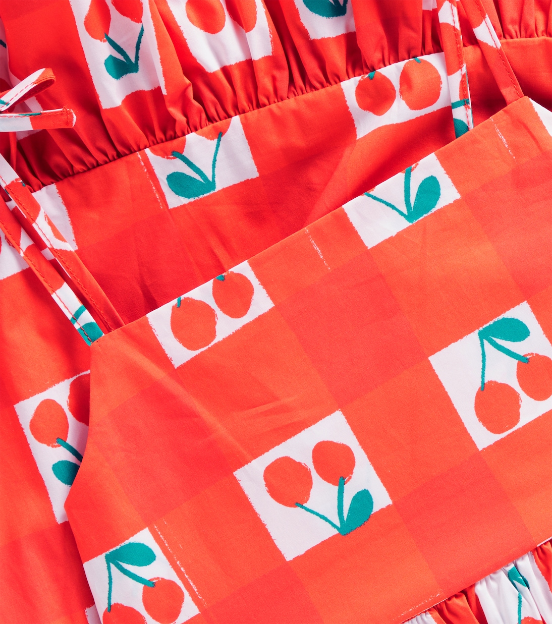 Bedrucktes Kleid aus Baumwolle | Stella McCartney Kids