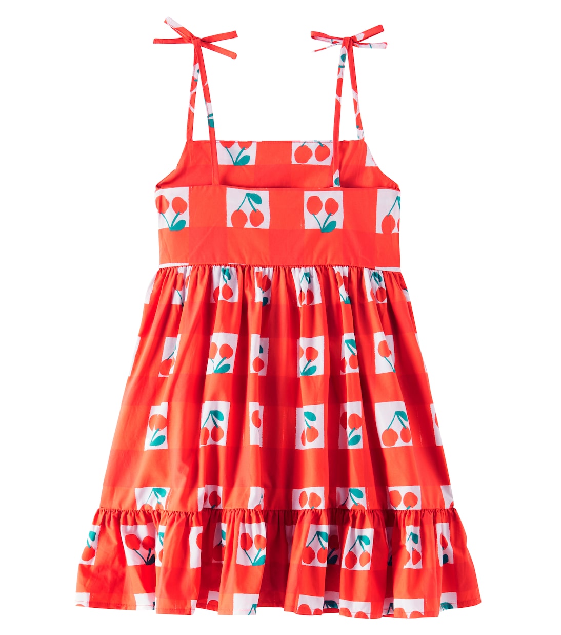 Bedrucktes Kleid aus Baumwolle | Stella McCartney Kids