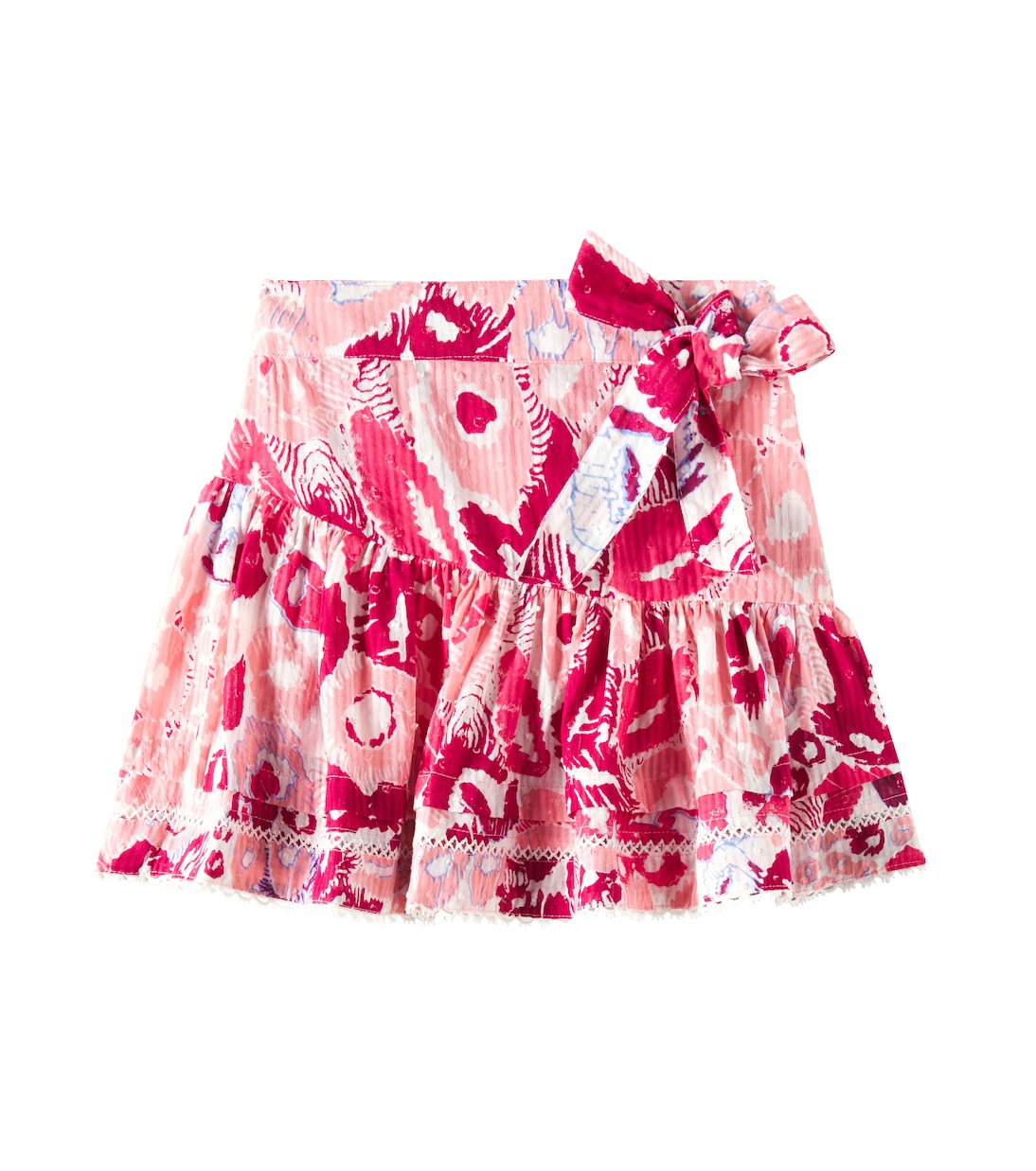 Gonna Chantal in cotone a balze | Poupette St Barth Kids