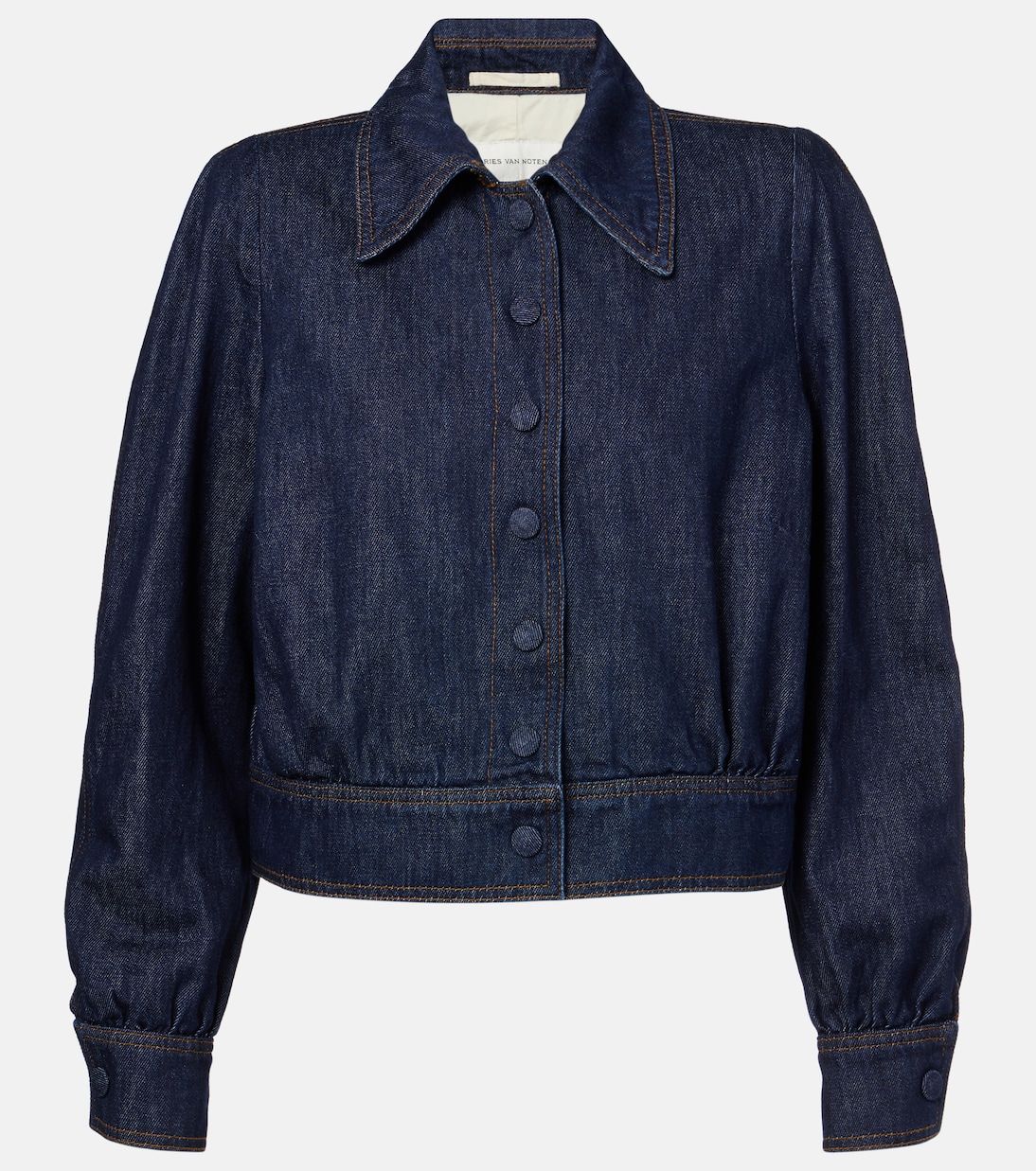 Cropped-Jeansjacke | Dries Van Noten