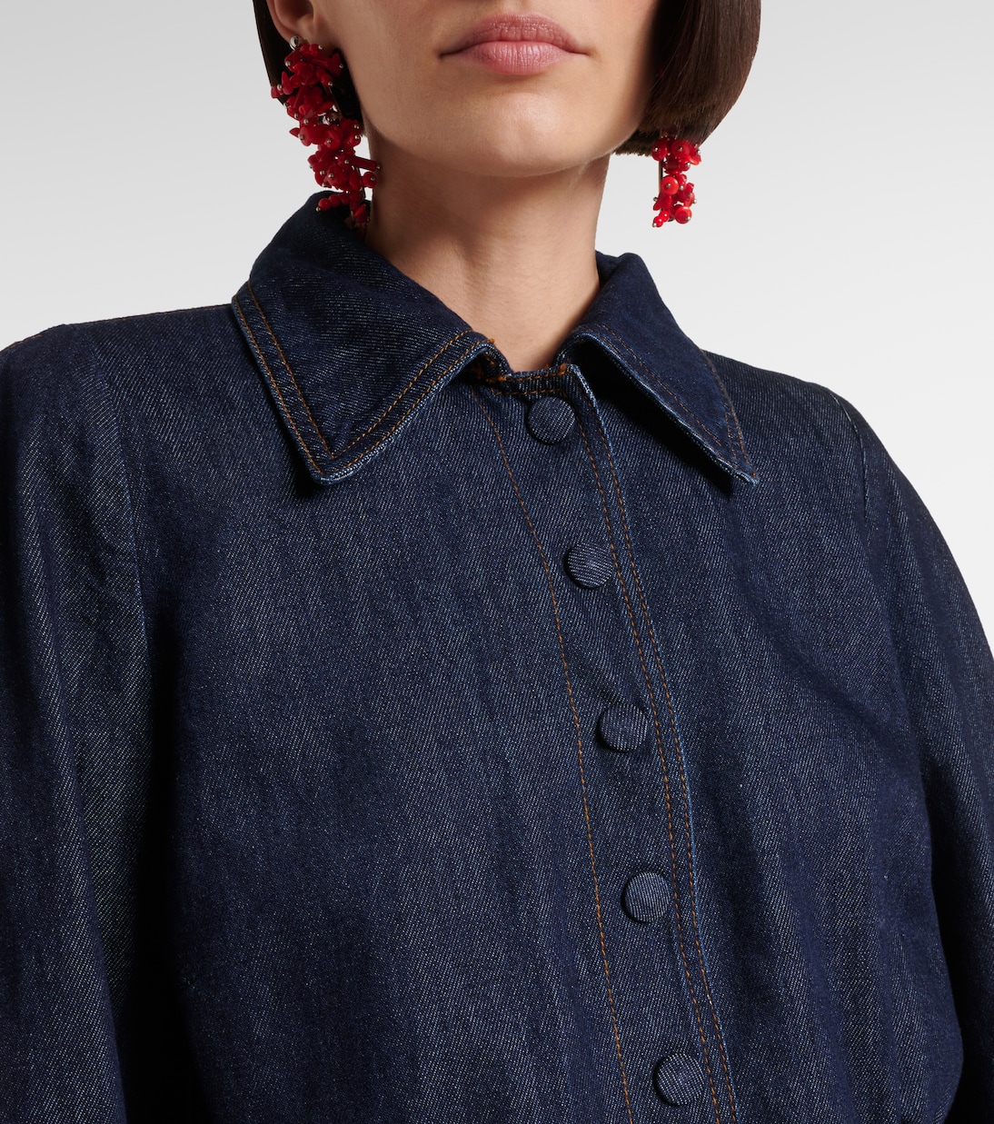 Cropped-Jeansjacke | Dries Van Noten