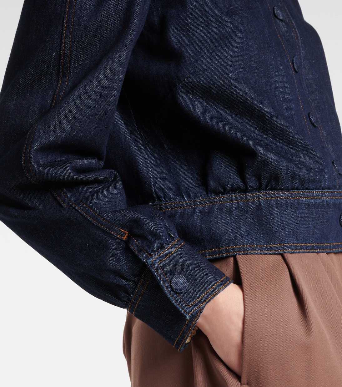 Cropped-Jeansjacke | Dries Van Noten