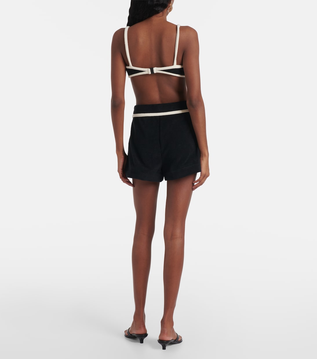 Top in spugna di misto cotone | Adriana Degreas
