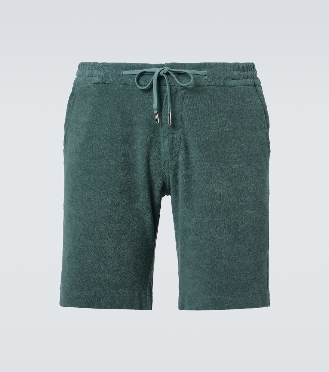 Cotton terry shorts | Fedeli