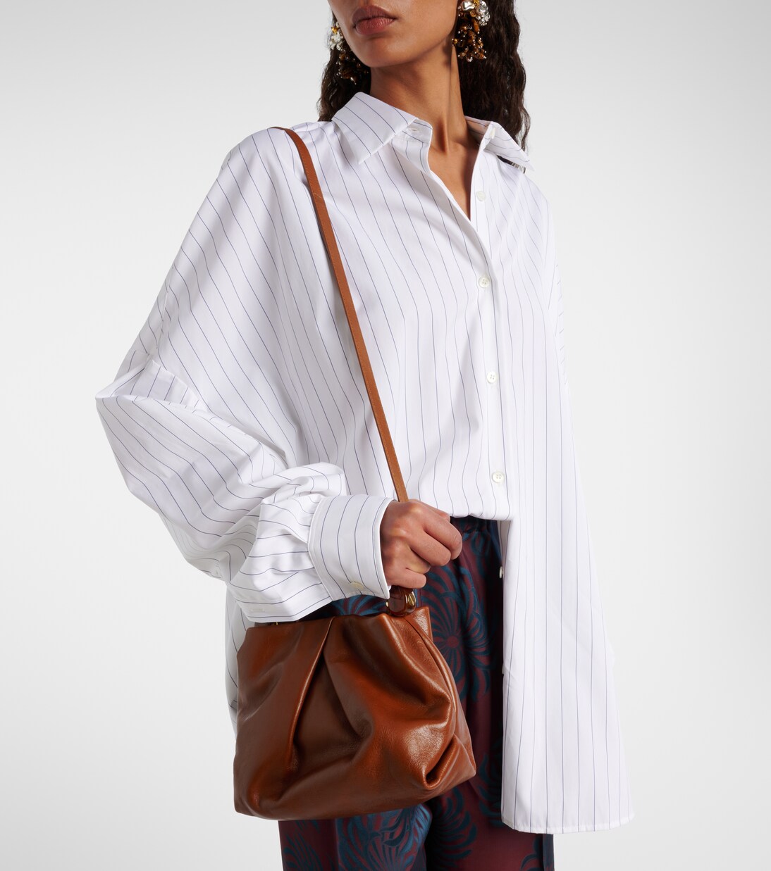 Tote Bag Crisp Small aus Leder | Dries Van Noten
