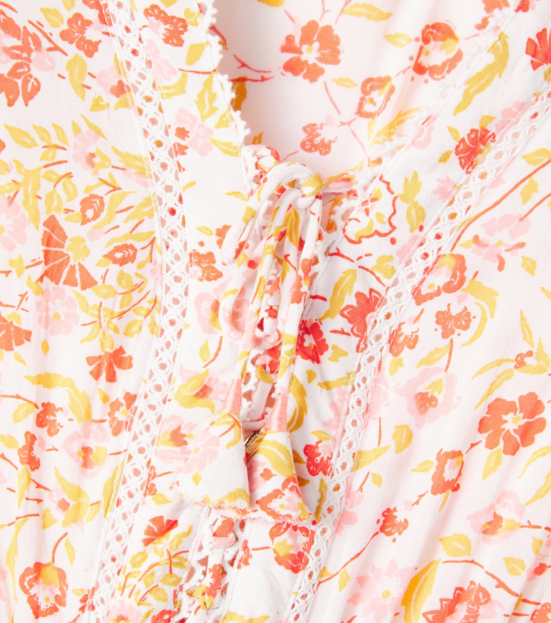 Anais gathered floral dress | Poupette St Barth Kids