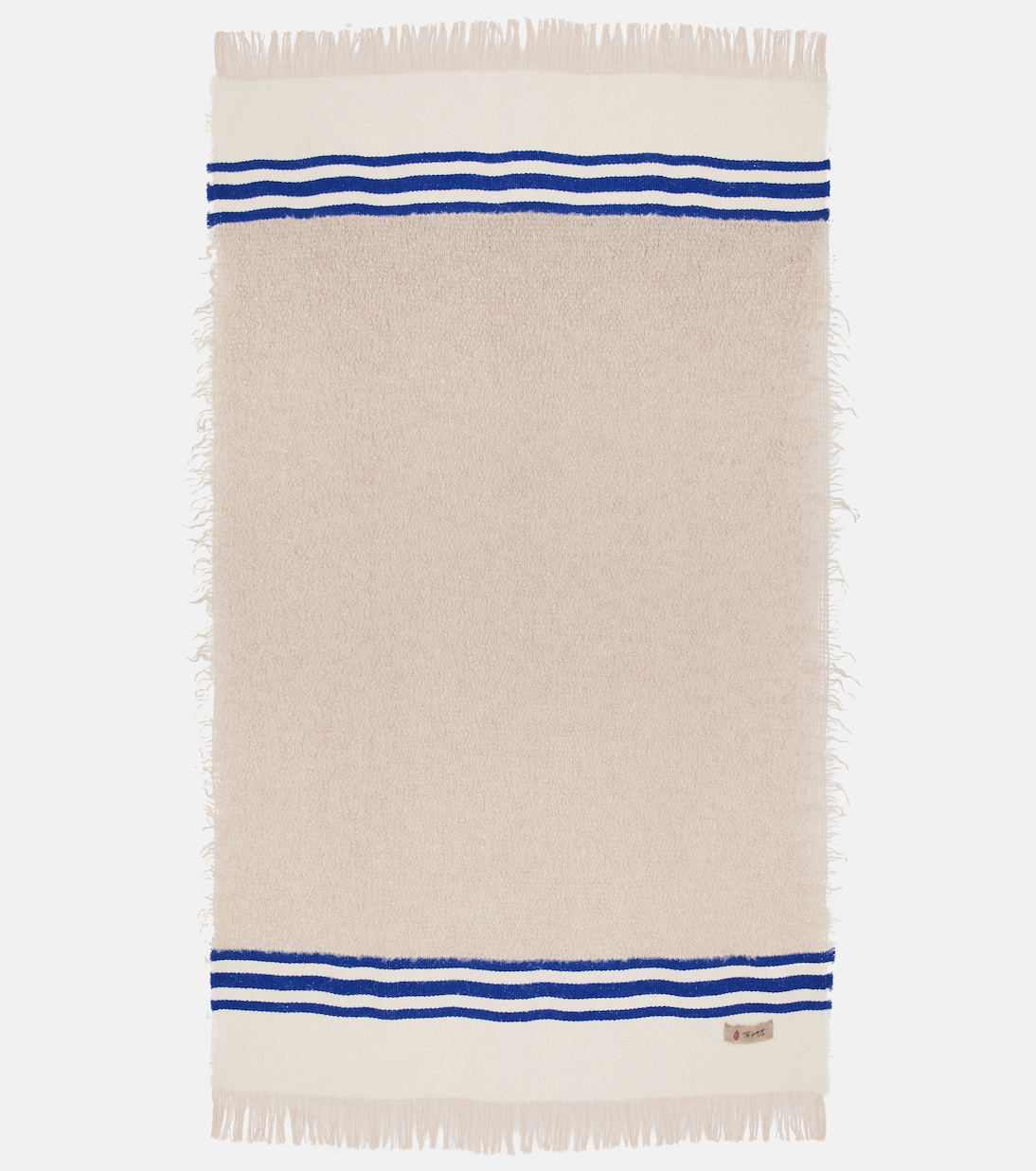 Distinto mohair, cotton, wool, and linen-blend throw | The House of Lyria