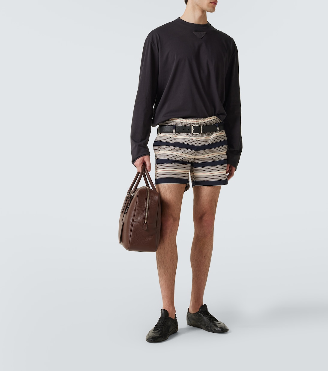 Striped swim shorts | Prada