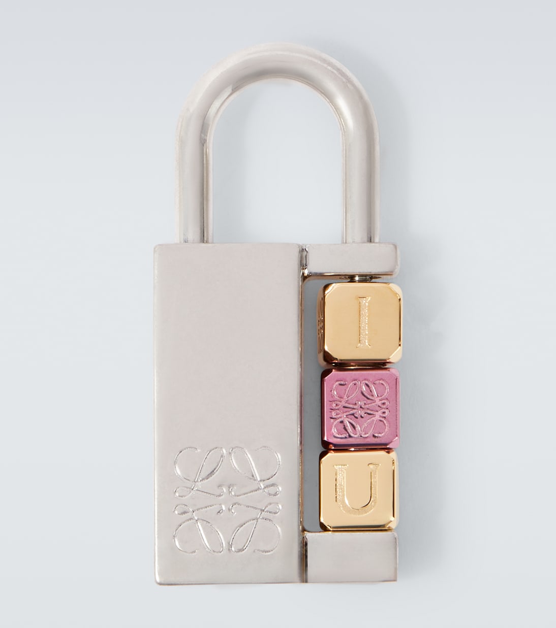 Padlock Anagram bag charm | Loewe