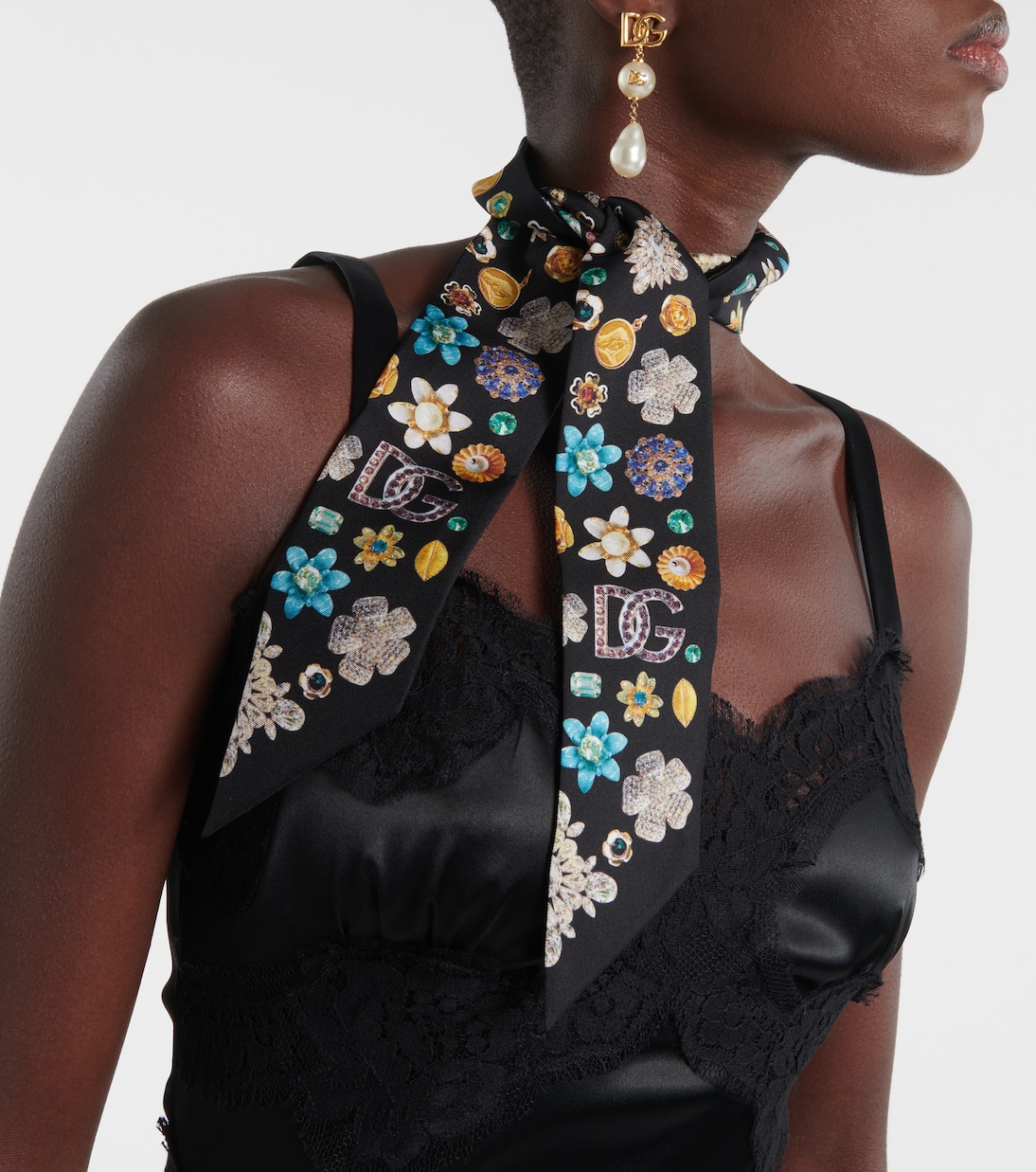 Tuch aus Seiden-Twill | Dolce&Gabbana