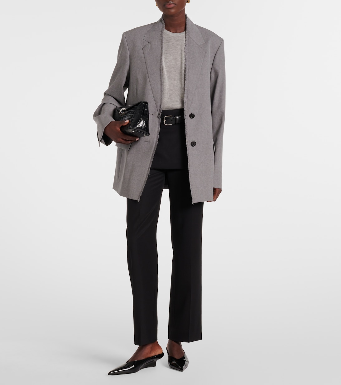 Pantaloni con gonna in lana | Toteme