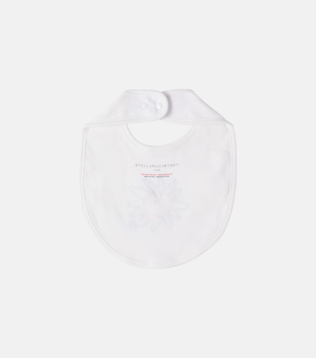 Baby set of 7 embroidered cotton bibs | Stella McCartney Kids