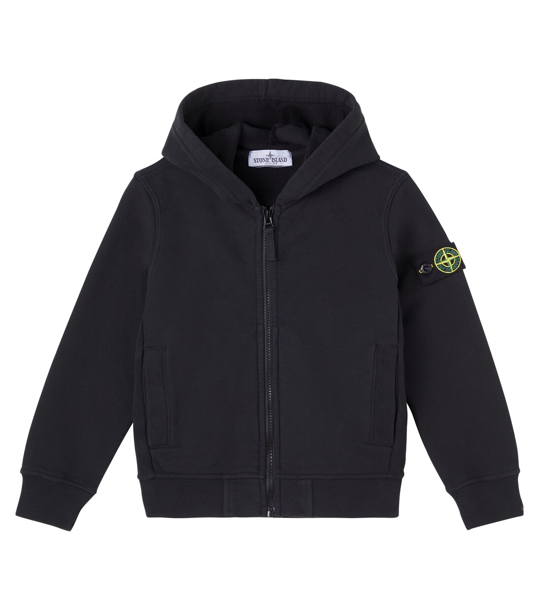 Hoodie aus Baumwoll-Jersey | Stone Island Junior