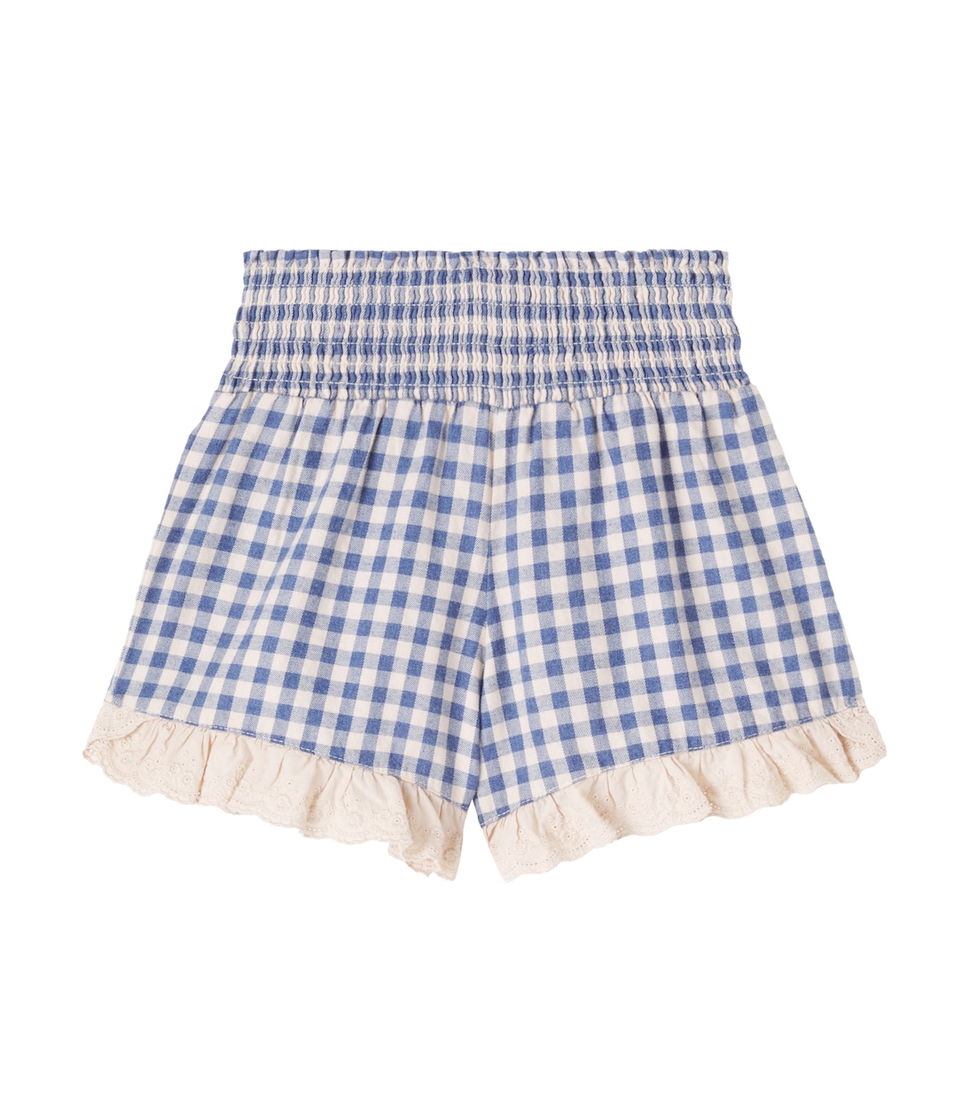 Mesina checked cotton-blend flannel shorts | Cozmo