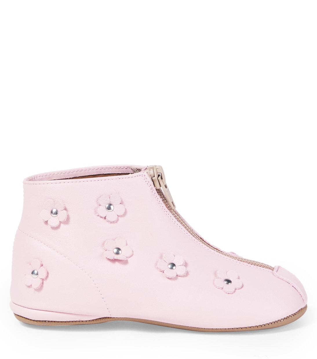Verzierte Ankle Boots aus Leder  | PèPè