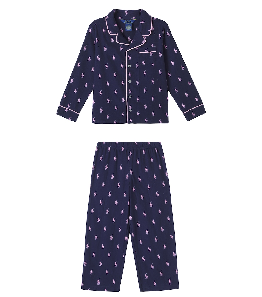 Pony棉质针织睡衣套装 | Polo Ralph Lauren Kids