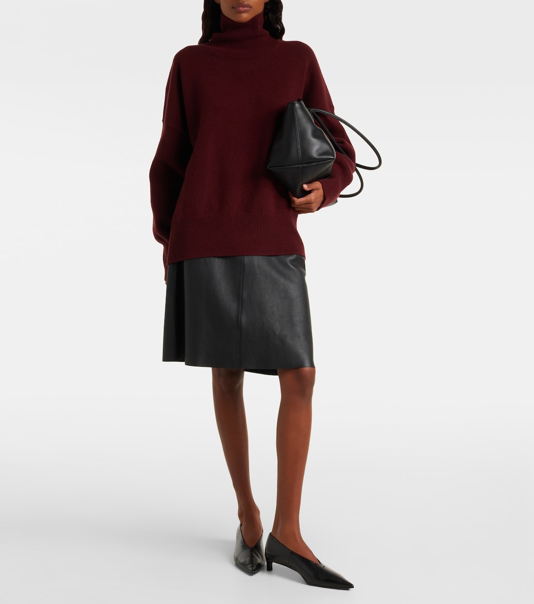Turtleneck wool-blend sweater | Róhe