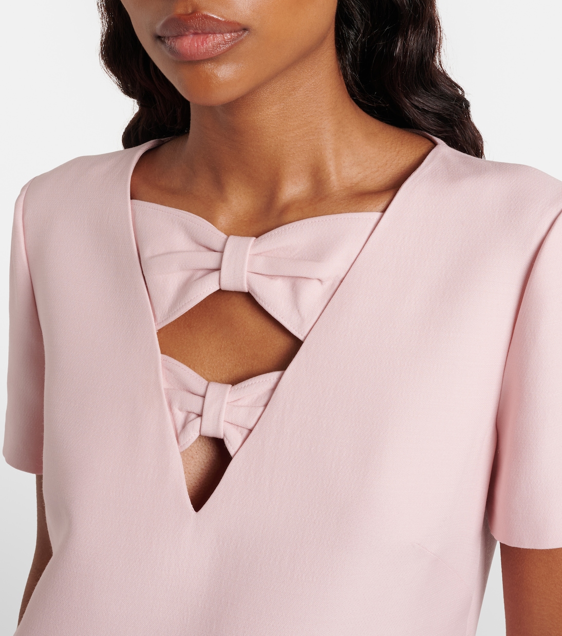 Crepe Couture minidress | Valentino