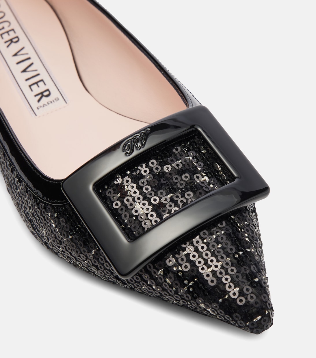 Gommettine sequined ballet flats | Roger Vivier