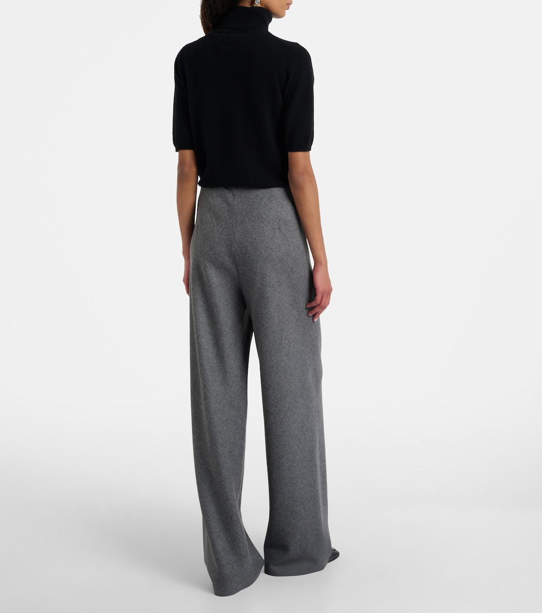 Pantalon ample à taille haute | Vince