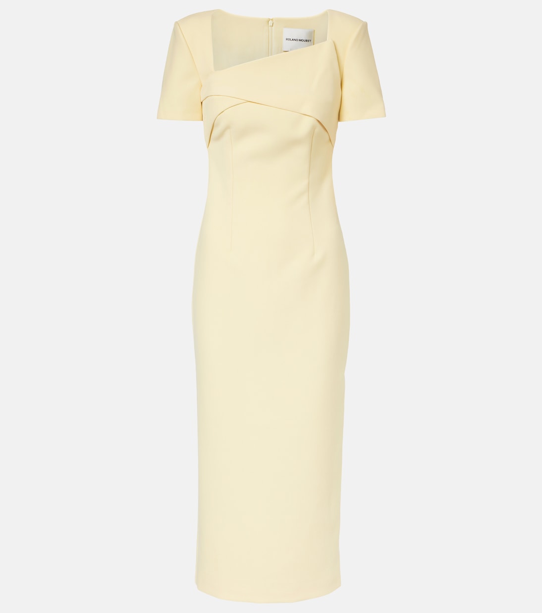Draped crêpe cocktail dress | Roland Mouret