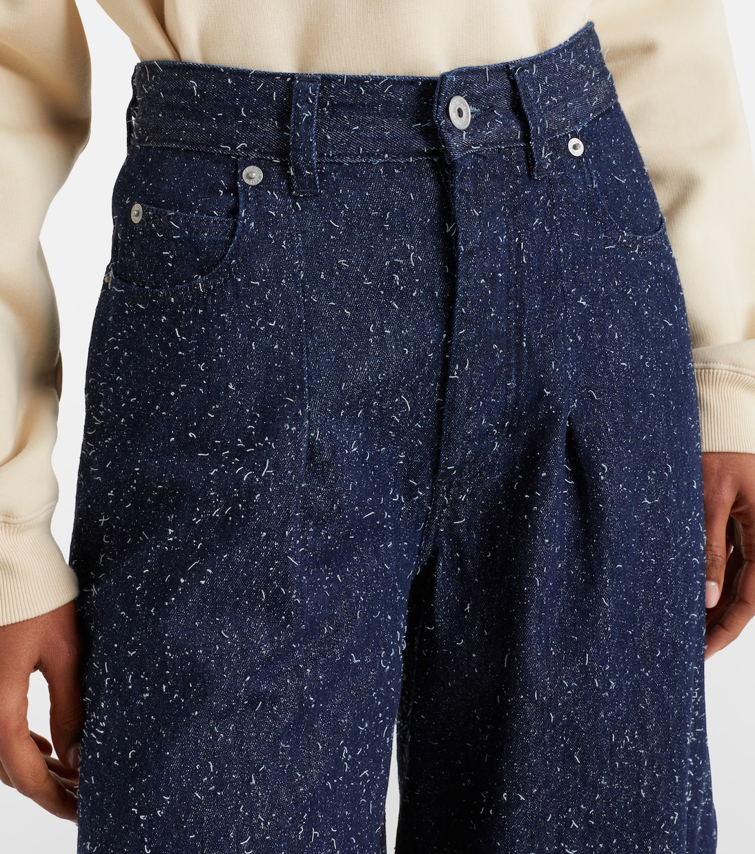 Logo barrel-leg jeans | Jacquemus