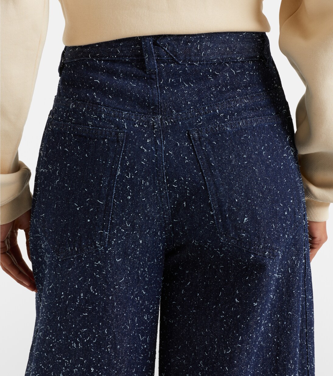 Logo barrel-leg jeans | Jacquemus