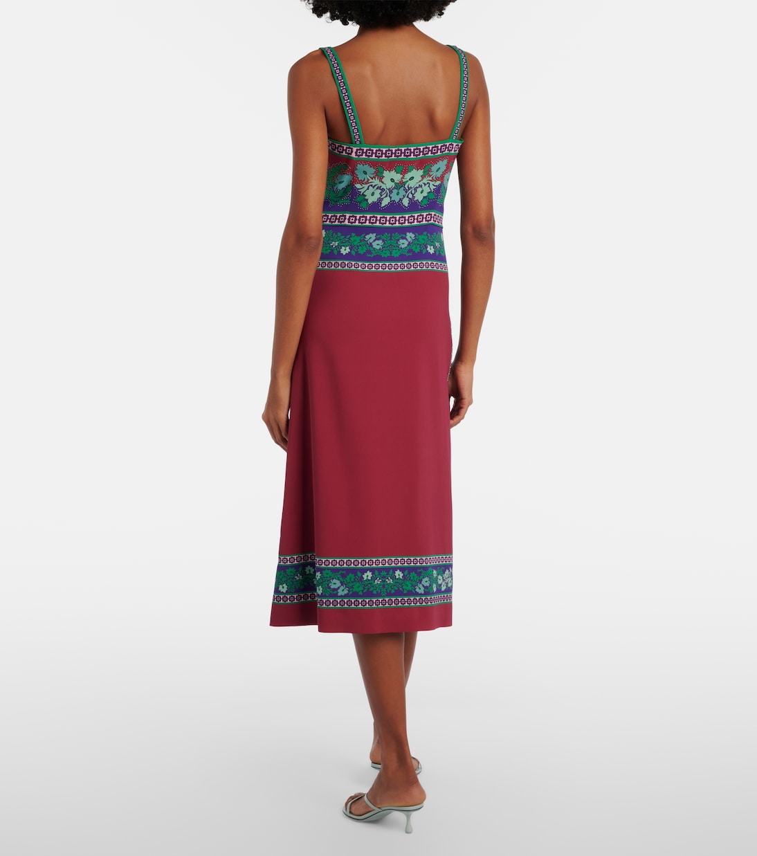 Buy Me A Martini floral midi dress | La DoubleJ