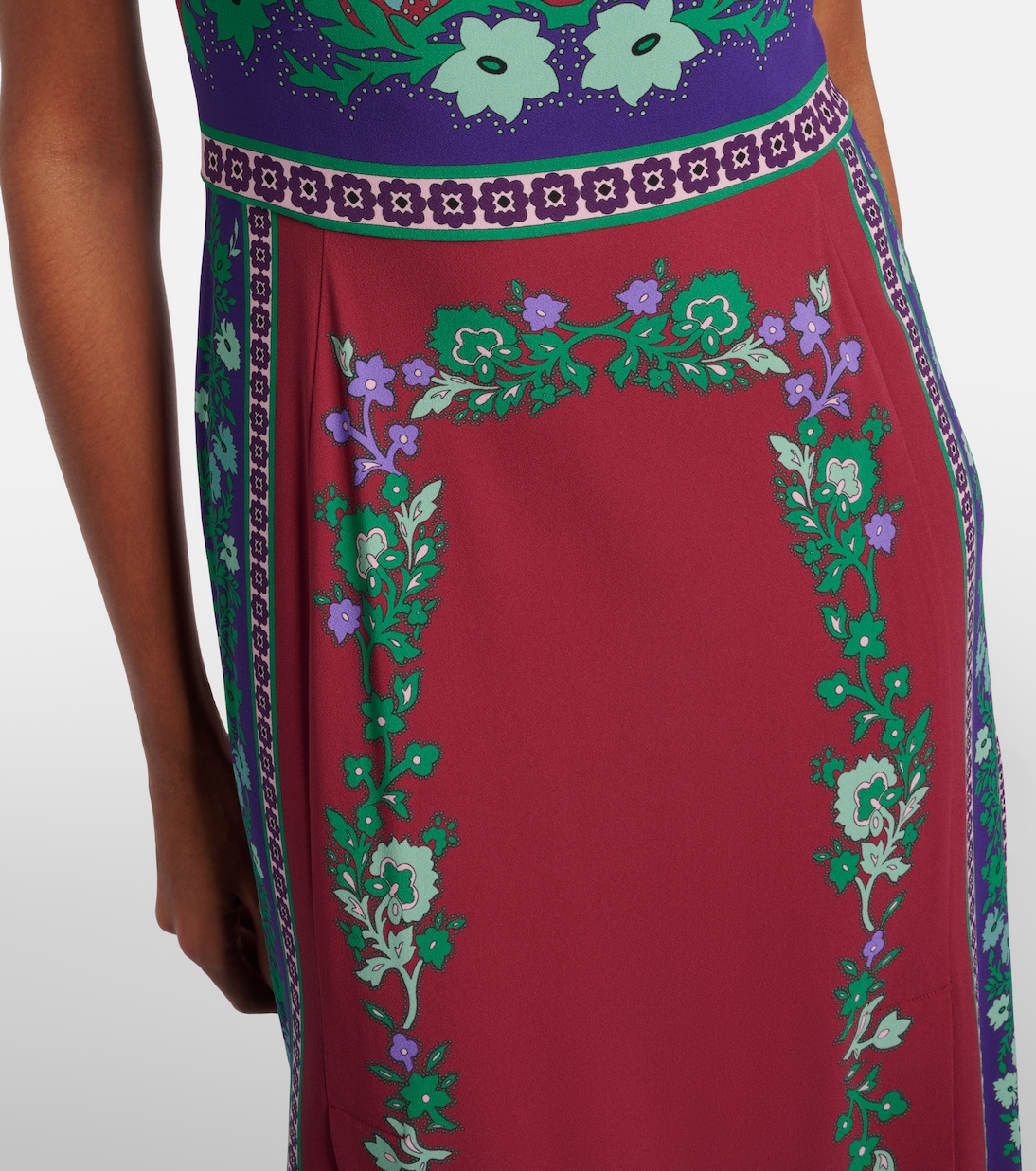 Buy Me A Martini floral midi dress | La DoubleJ