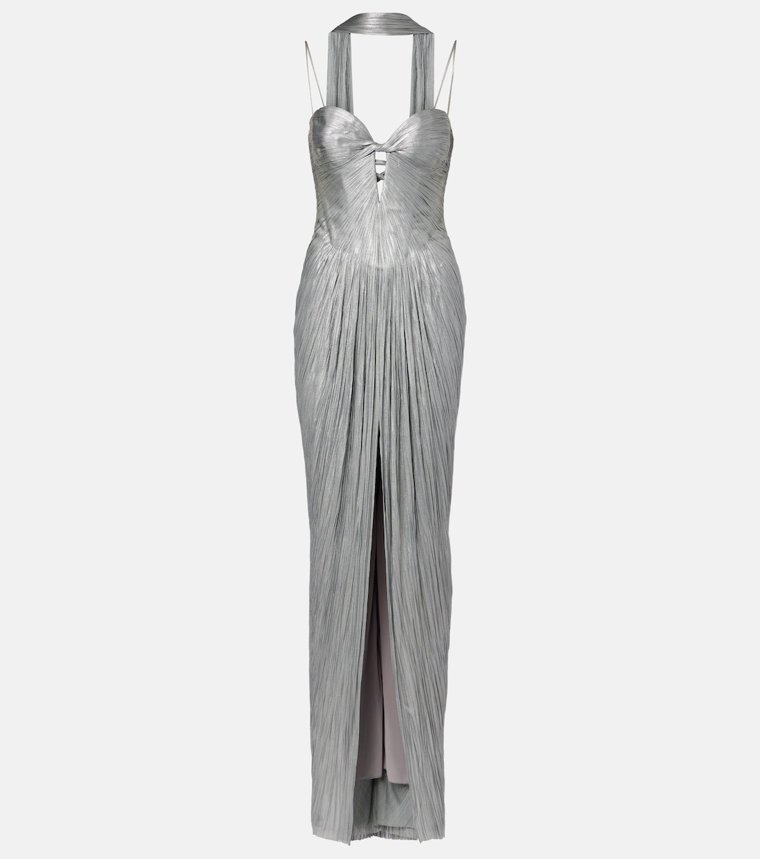 Tonia cutout silk tulle gown | Maria Lucia Hohan