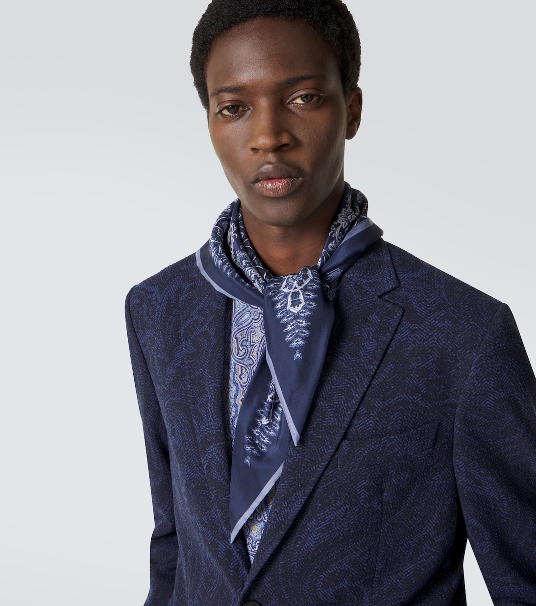 Paisley silk pocket square | Etro
