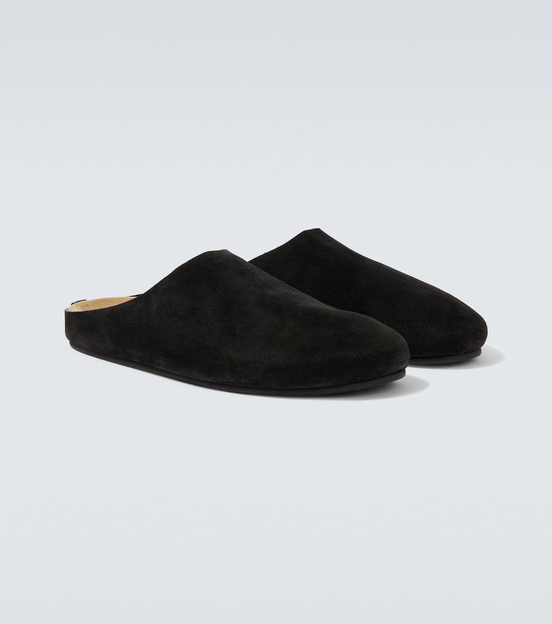 New Lucca suede slip-on shoes | The Row