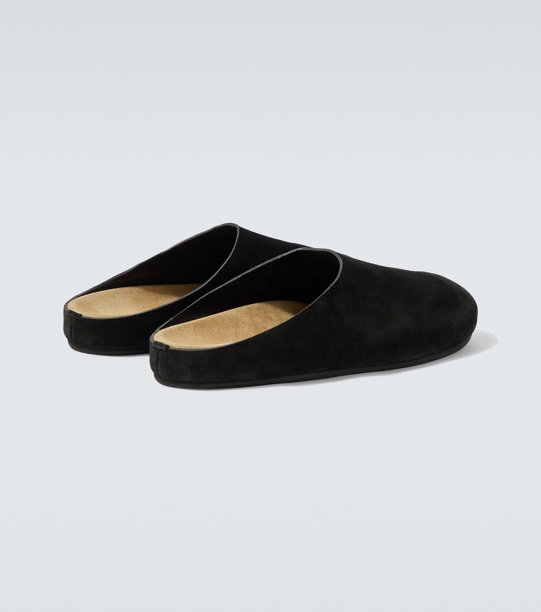 New Lucca suede slip-on shoes | The Row