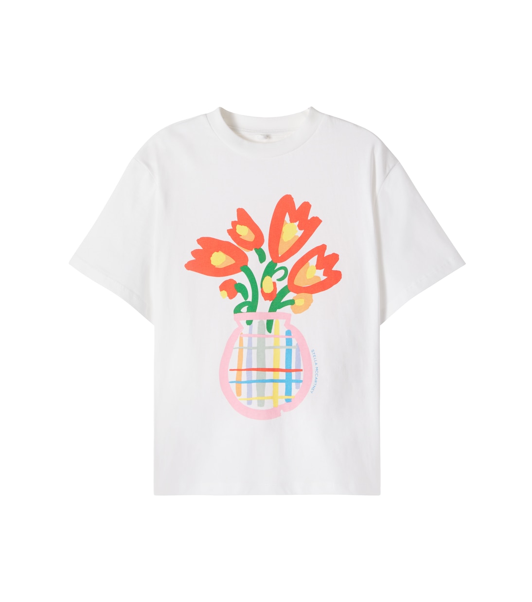 Printed cotton jersey T-shirt | Stella McCartney Kids
