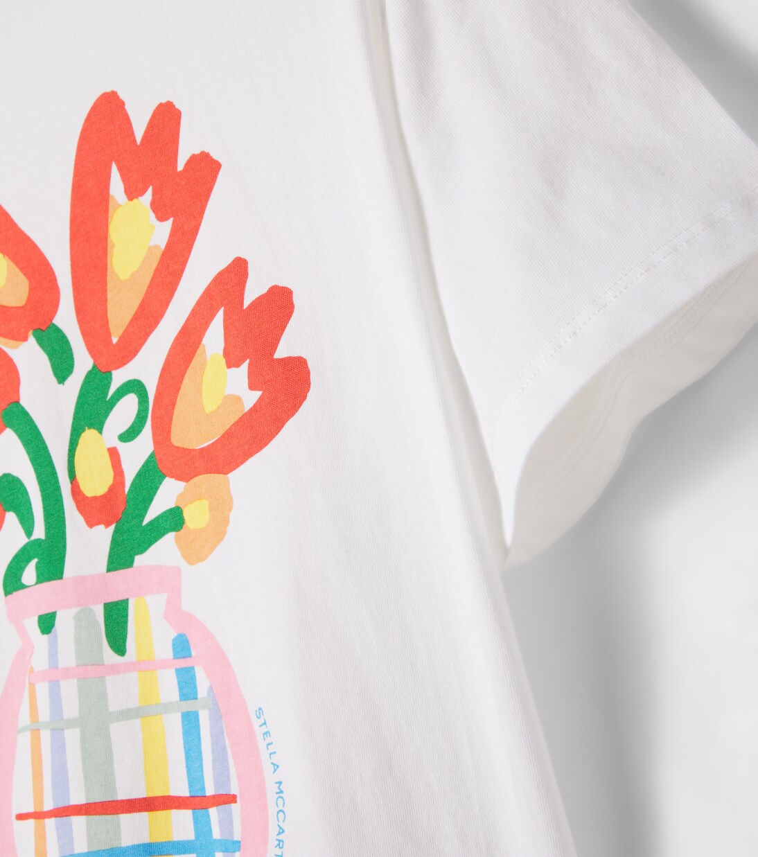 Printed cotton jersey T-shirt | Stella McCartney Kids