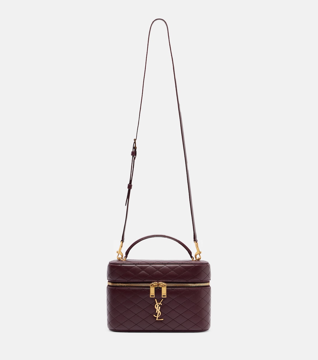 Gaby Large leather vanity bag | Saint Laurent