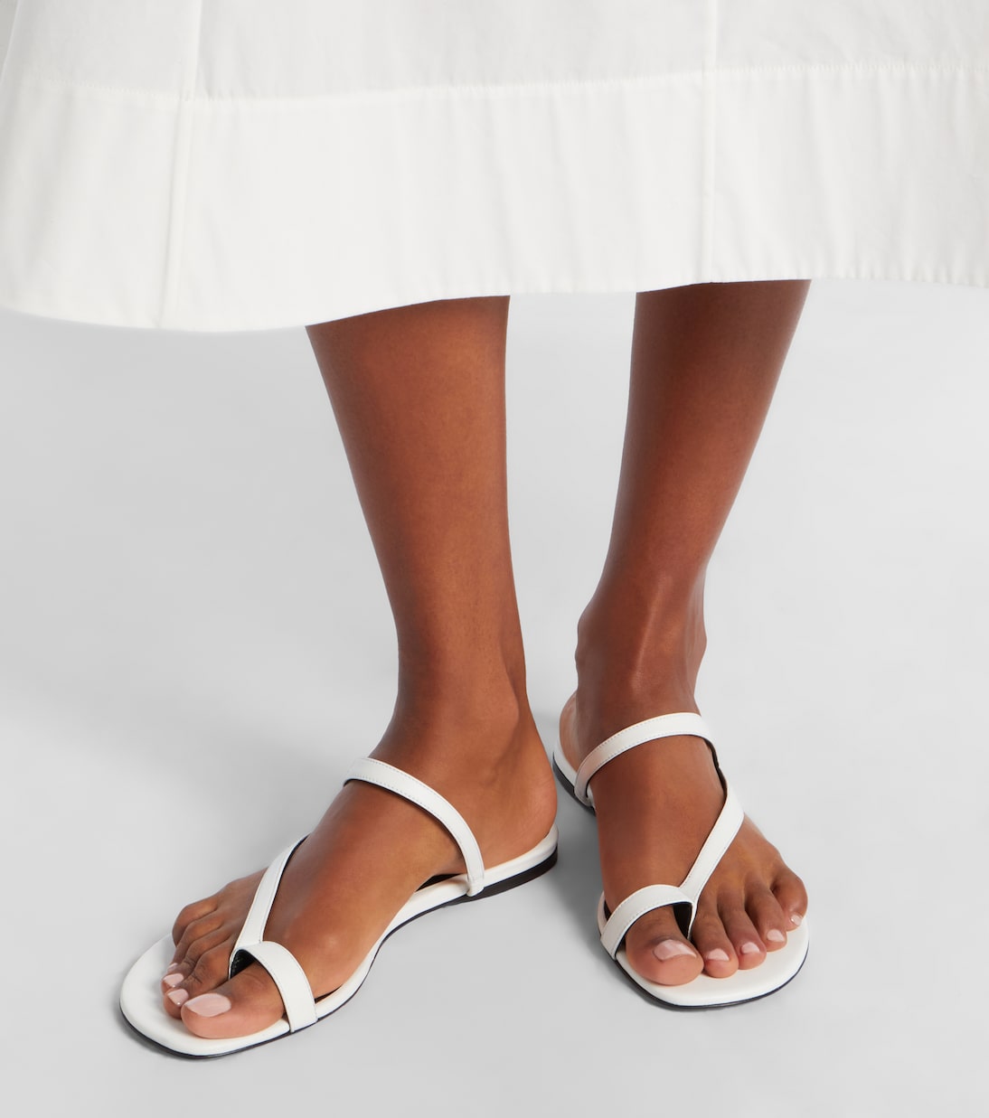 Aimee leather sandals  | Khaite