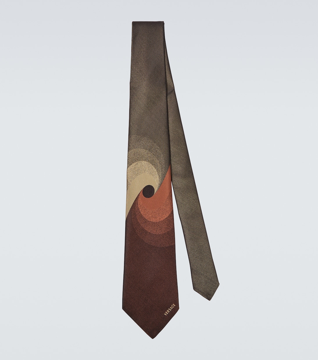 Silk jacquard tie | Versace
