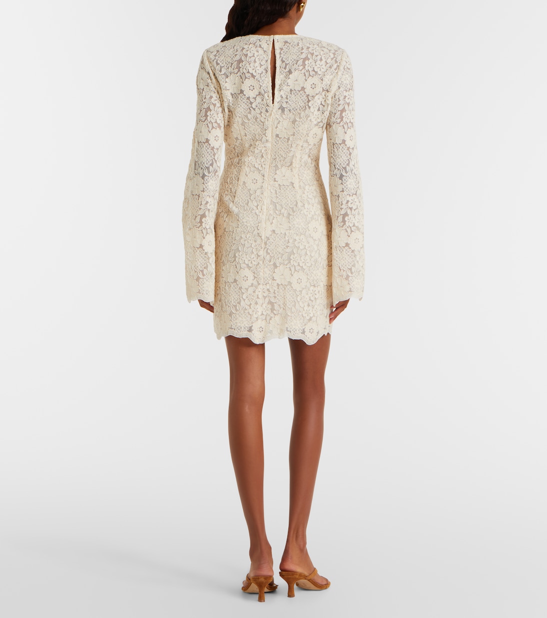 Teresia embroidered tulle minidress | Veronica Beard