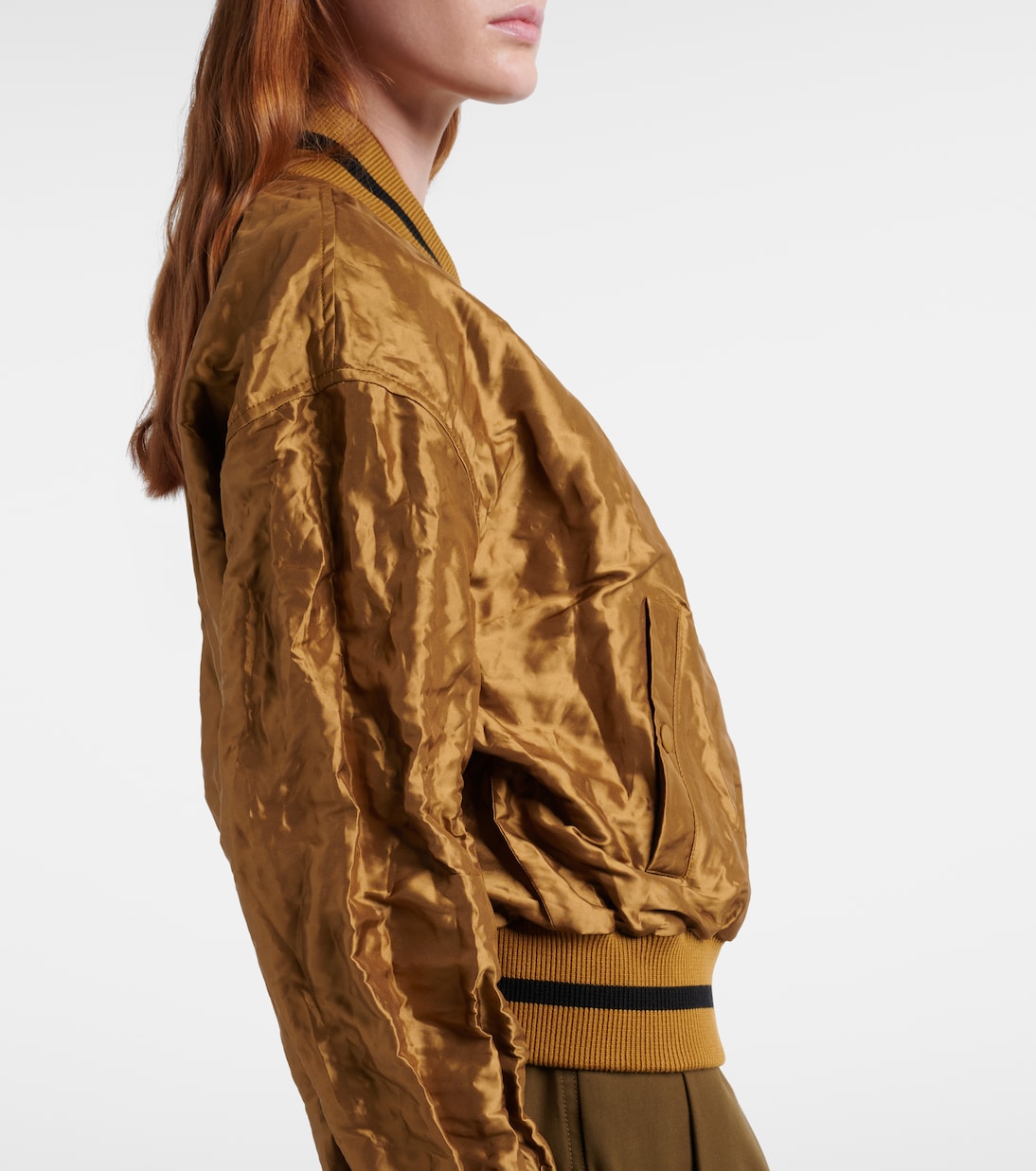 Taffeta bomber jacket | Loewe