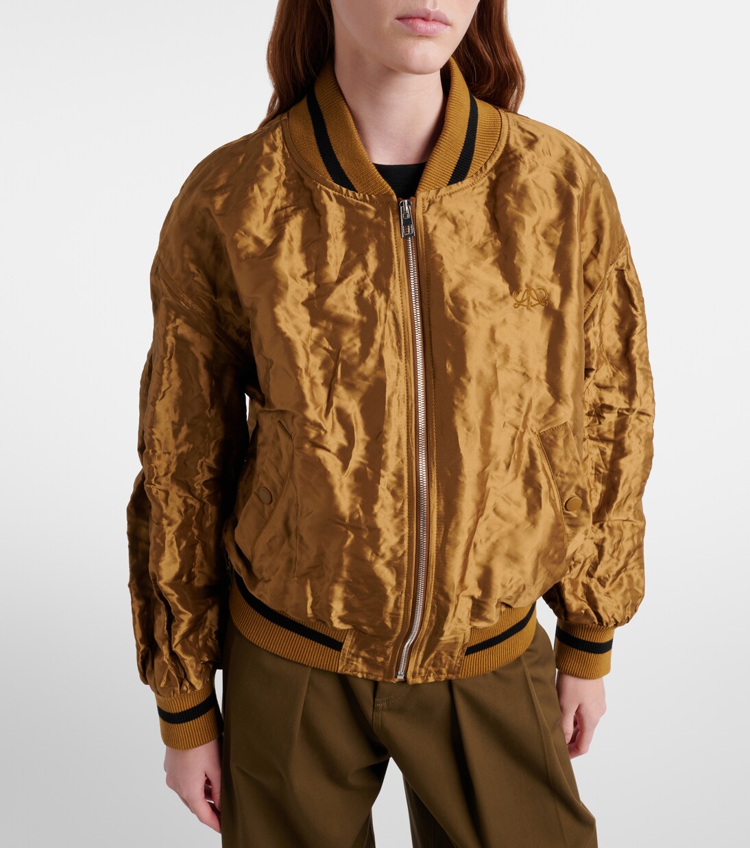 Taffeta bomber jacket | Loewe