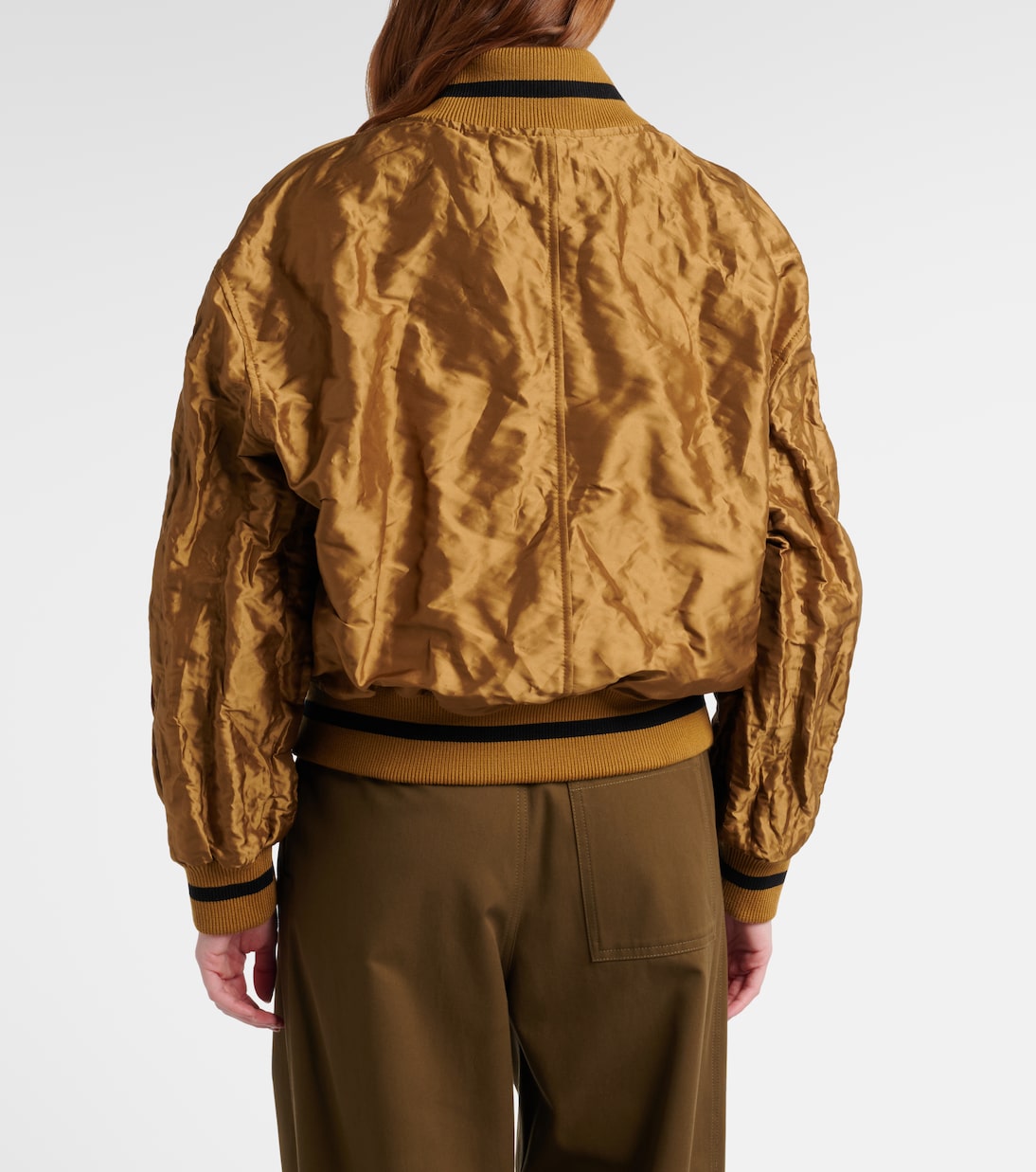 Taffeta bomber jacket | Loewe