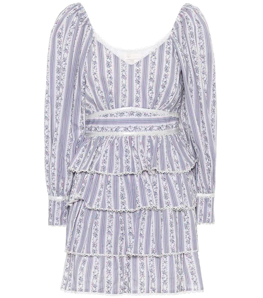Miniabito Astor a stampa in cotone | LoveShackFancy