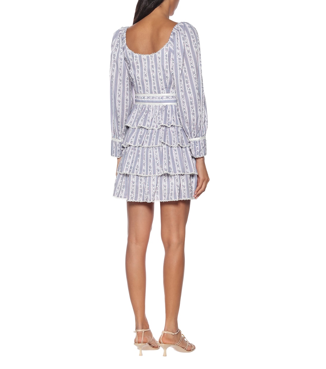 Miniabito Astor a stampa in cotone | LoveShackFancy