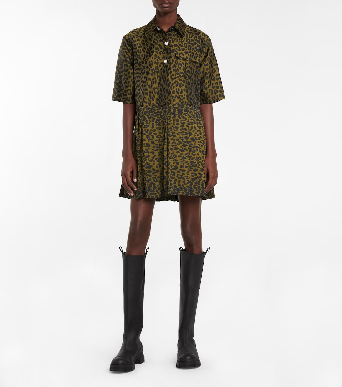 Botas altas de goma | Ganni