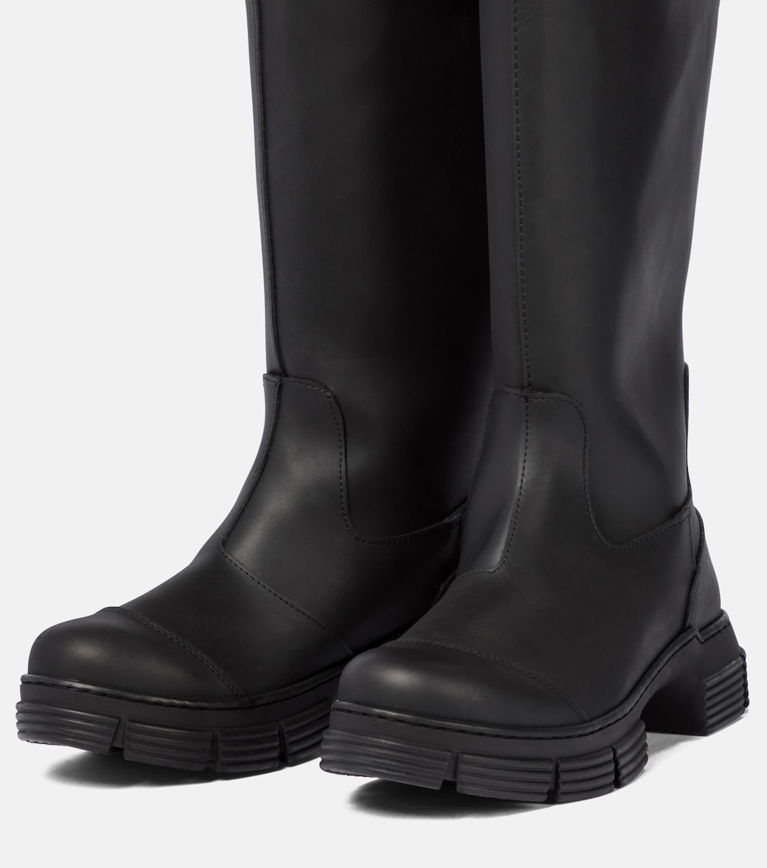 Botas altas de goma | Ganni