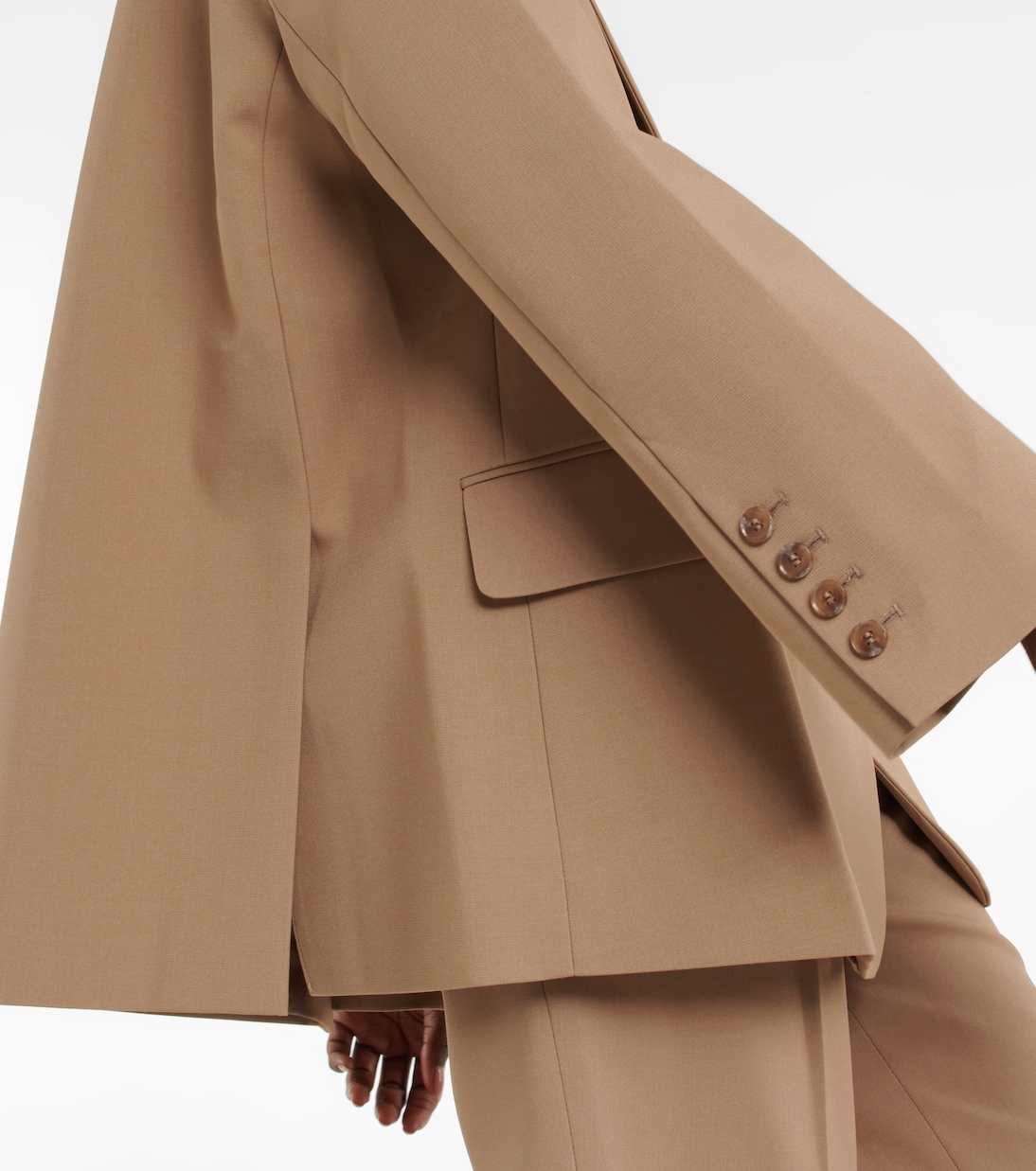 Blazer oversize Bea in twill | The Frankie Shop