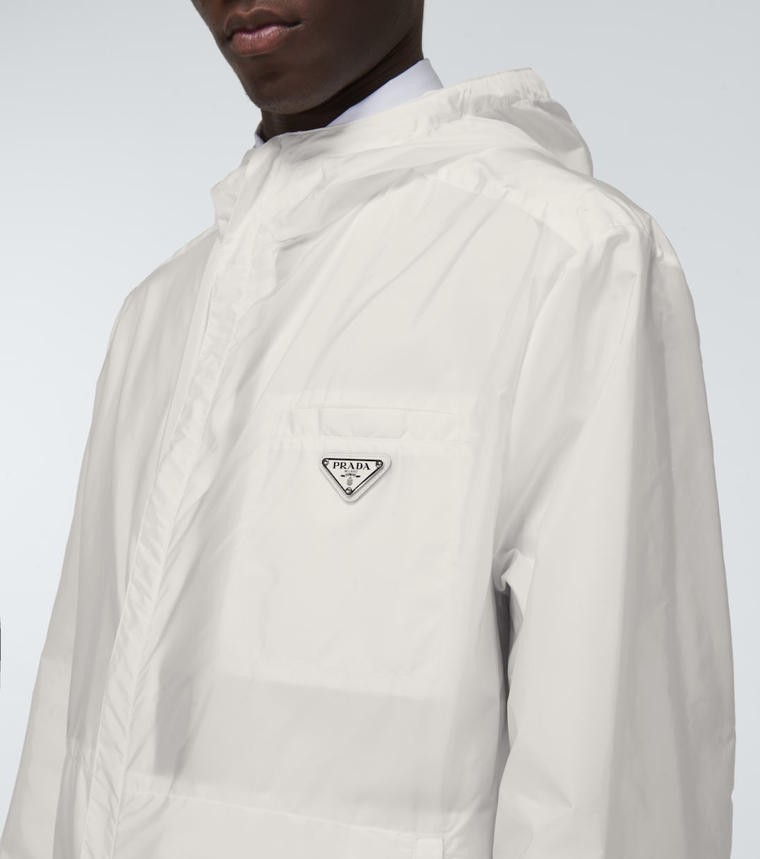 Regenmantel aus Re-Nylon | Prada