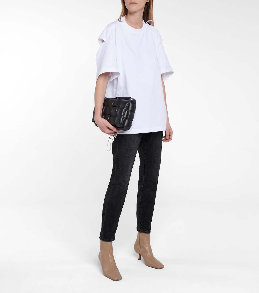 Le Garçon cropped mid-rise skinny jeans | Frame